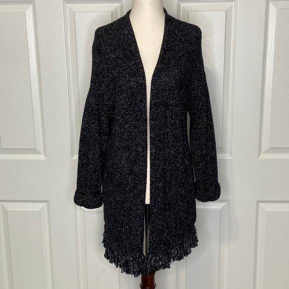 Madewell Memento Fringe Cardigan Sweater - Picture 2 of 7